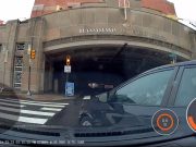 Driver in Corolla in Center City, Philidelphia, PA gets T-boned after turn left from a one way.