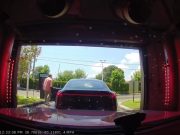 Florida Boomer can't be bothered with people waiting behind him. Stops his car in front of everyone at an automatic car wash.