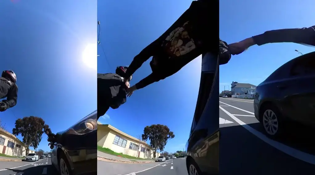 Electric Skateboard rider assaulted randomly in Oakland.