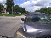 new driver in Evans, GA rear ended by driver distracted on her cellphone.