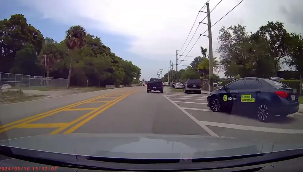 InDrive driver in Ft. Lauderdale's illegal U-Turn ends driver's years long, accident-free driving streak.