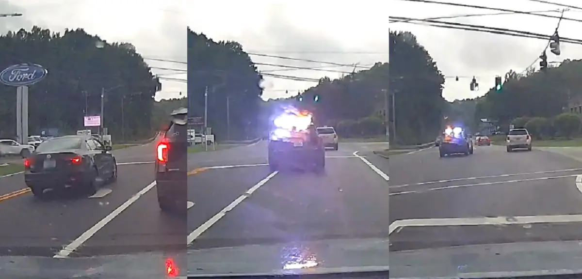 West Liberty, KY: Driver Cuts Line Using Turn Lane, Fails to See Cop In ...