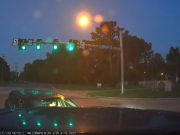 Baton Rouge, LA: Suspected DUI Driver Turns Left on Red at N Flannery Rd. and South Choctaw Dr., Crashes Head-On into Truck Early Morning Supposed DWI/DUI driver caught on dashcam running left red light and crashing head-on in the early hours of the morning.