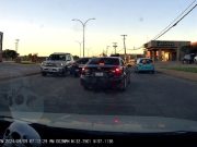 Driver on N Cooper St. in Arlington spotted driving on the wrong side of the road.