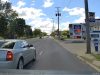 A Chrysler 300 makes a right turn from the wrong lane in front of a dashcam owner in a 1990 Ford F-150, totaling his ride.