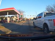 A driver in Pekin, Ill recklessly pulls multi-lane change without yielding properly.