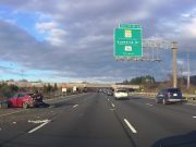 Lexus and Tesla speeding on I-95 cause multi-car Black Friday collision.