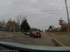 OKC driver in Lincoln Terrace assumes two-way stop is a four-way and almost T-bones a police cruiser as a result.