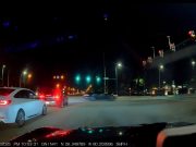 A red light runner in Boca Raton at W Palmetto Park Rd. and US-441 blazes past red 6+ seconds after their light turned. Almost gets t-boned.
