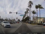 Red light runner in Carson in front of SouthBay Pavilion stopped by dashcam owner.