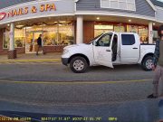 Plymouth, Mass: Distracted driver gets out of his truck to confront dashcam owner after getting honked at and responding by brake checking.