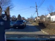 Idiot in Scarsdale refuses to yield the righf of way despite being 100 percent in the wrong.