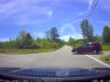 Driver merging onto OH-22 fails to yield, almost causes their own T-bone accident at 55 MPH.