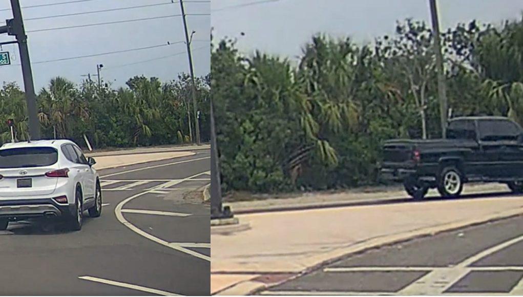 Idiot exiting I-275 tries to be slick to avoid stop light but gets t-boned instead.
