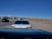 Idiot driver comes to a complete stop on this I-84 on-ramp for no good reason. Gets rear ended by dashcam owner not paying attention.