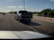 Idiot on Camelback road caught overtaking on the right shoulder, gets slapped with $200+ fine and points, too.