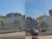 Sensitve Ram Rebel owner gets feelings hurt after Subaru Driver slots in front of the huge gap he left in front of him.