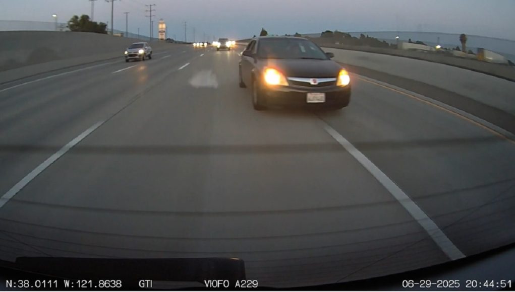 Teens on SR-4 caught on dashcam throwing water balloons at vehicles