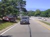 Idiot driver on the Meadow State Parkway cuts off other driver and drives up embankment all so they didn't miss their exit.