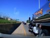 Idiot fuel tanker driver merging onto the Stevenson botchs merge nearly sideswiping dashcam owner.