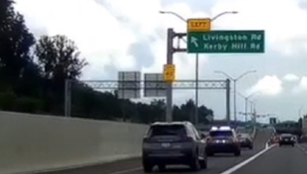 Altima driver on the 210 tailgates police, pulls a moving violation, too. Pays the price.