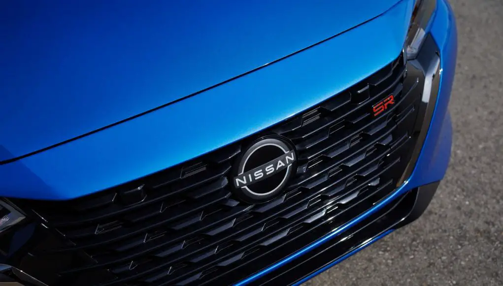 Front of 2024 Nissan Sentra