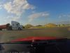 Semi truck driver in West Fargo at ND-294 and 12th Ave NW blows through stop sign without slowing.