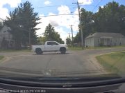 Driver fails to yield propery on W 1st S St & S Plum StCarlinville.