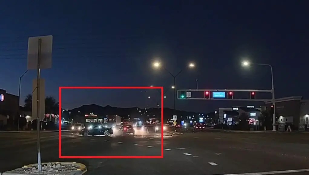 Drivers on Watson and Yuma both try to beat the yellow at the same time and end up crashing into each other learning a valuable and expensive lesson.