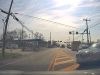 Dashcammer drives through painted median and immediately regrets it after crashing into Porsche.
