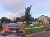 Driver instantly pulled over by cop on Settlers Trail after trying to pull a fast one and cut traffic over double solid yellows.