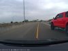 Unhinged driver on the 237 does a multi-lane change over double solid white lines, forcing his way into the HOV lane, likely illegally.