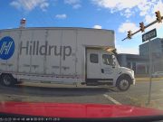Tysons, VA: Multiple Red Light Runners on Leesburg Pike Caught on Dashcam, Box Truck Almost Causes T-Bone Accident Box truck and Mom in Toyota run a red light at this busy Tysons, VA intersection.