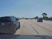 Absolute menace on the 110 caught on camera swimming through traffic at speeds approaching 100+ MPH.