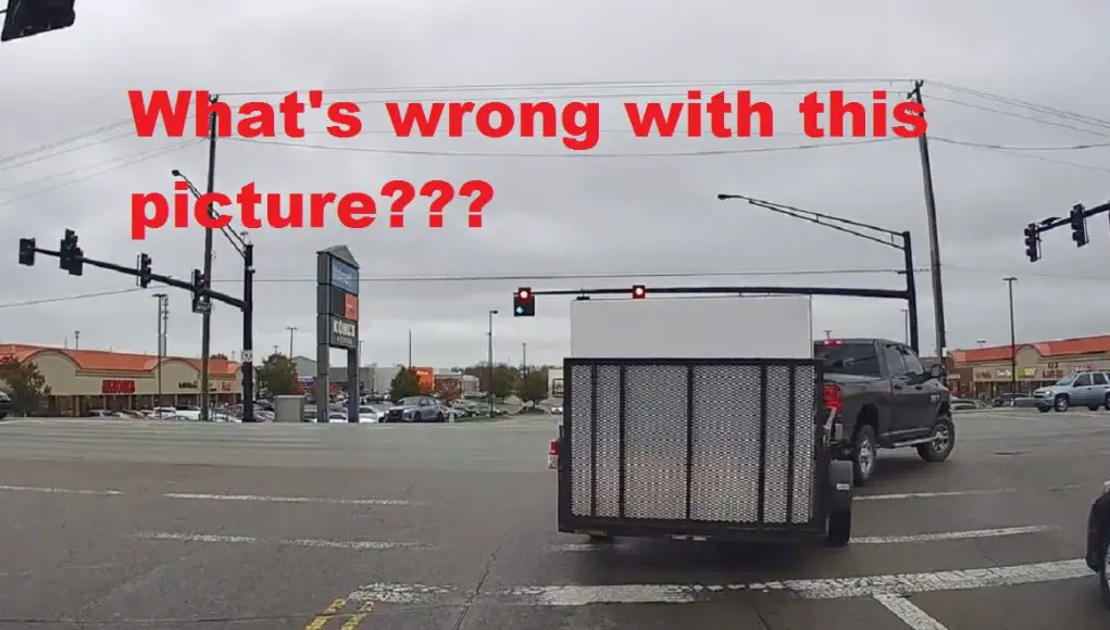 Careless and clueless driver makes the insane move on Princeton and Winford making a right turn from left turn only lane.