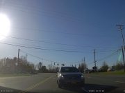 Clifton Gardens, NY: Lost Driver On Halfmoon Parkway Charges Into Wrong Turn Lane — Then Doubles Down by Correcting Into Oncoming Traffic Driver in Clifton Gardens on Halfmoon Parkway/ US-9 heads straight instead of turning left with a collision course set for OP's front bumper.