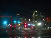 Driver in his Toyota truck runs extremely late red on Belknap and N Houston. Almost causes multi-car collision.