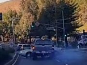 Martinez, CA: Reckless Driver on Alhambra Ave Brute-Forces Lane Change, Gets PIT’d By Truck, And Spins Out In Instant Karma 180° Buick driver's forced lane change on Alhambra Ave results in their getting pit maneuvered.