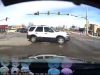 Turner at Wadsworth and 38th fails to yield the right of way, almost t-bones dashcam owner.
