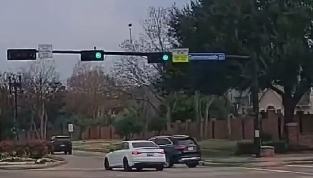 Driver on Commonwealth turns left onto Elkins without yielding. Almost causes preventable collision with Audi driver with right of way.