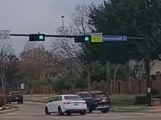 Driver on Commonwealth turns left onto Elkins without yielding. Almost causes preventable collision with Audi driver with right of way.