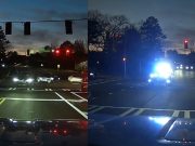 Johns Creek, GA: Instant Justice As Police Nab Confused Driver Going Straight From Old Alabama Rd Turn Lane Worst driver ever goes straight, mid-intersection, from a left turn only lane right in front of a cop. Immediately pulled over.