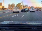 Driver resorting to road rage ends on Garfield Ave ends up crashing into two innocent drivers before hit-and-running.