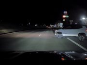 Troutdale, OR: Careless Driver Pops Out the McDonalds Driveway Onto Frontage Without Looking, Almost Gets T-boned By Dashcam Owner Ignorant driver pulls out onto Frontage without yielding. Almost causes their own t-bone collision.