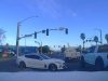 Imperial Beach, CA: KIA Stinger Driver At 13th & Palm Pulls Wild U-Turn, Then Runs Red With Illegal Right From Wrong Lane Reckless driver at 13th St. and Palm Ave tries to circumvent red light, just pulls a bunch of illegal maneuvers instead.