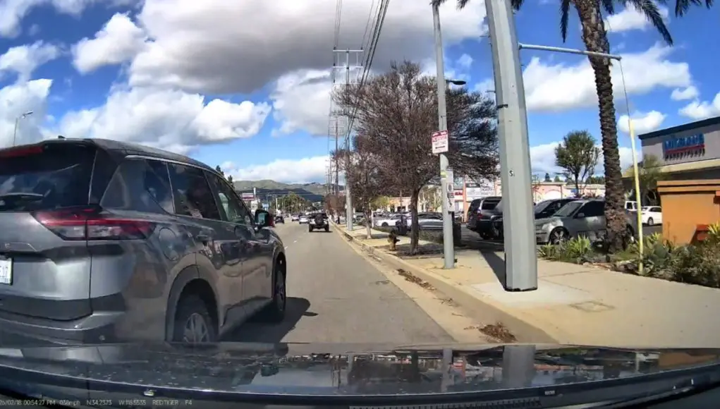 Northridge, CA: No Look Lane Change On Tampa Ave Nearly Takes Out Dashcam Owner Minding Their Own Business Careless driver does no-look lane change on Tampa Ave. Nearly sideswipes dashcam owner in their blind spot.