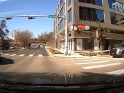 Austin, TX: Pickup Driver At San Antonio and 15th Fails To Yield, Nearly T-Bones Dashcam Car In Front Of Sherriff Vehicle Left turner on W 15th turning onto San Antonio fails to yield to dashcam owner with right of way. Almost t-bones them.