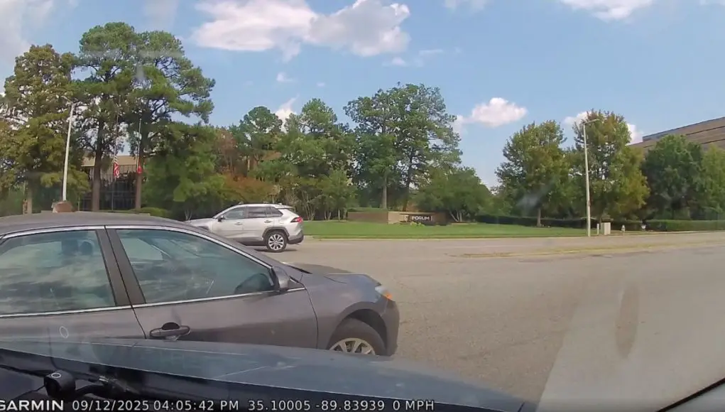 Careless driver exiting Mapco off of Kirby sideswipes driver exiting, too, and then lies that they hit them in the first place.