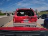 Inglewood, CA: Crazy 405 Driver With Smashed In Tailgate Cuts Into Carpool, Dashcam Owner Puts New Brakes to the Test Idiot on the 405 joins the carpool lane, without looking, from two lanes over. Avoids getting rear-ended, hard, by dashcam owner who just installed new brake pads.
