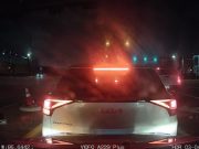 Sugar Land, TX: Kia Sportage Trying to Beat Train Backs Into Dashcam Owner, Then Flees in Crazy Kia Boyz-Style Hit-and-Run Kia Sportage driver on Hwy 90 Alt and University rear ends dashcam owner and hit-and-runs instead of sticking around.